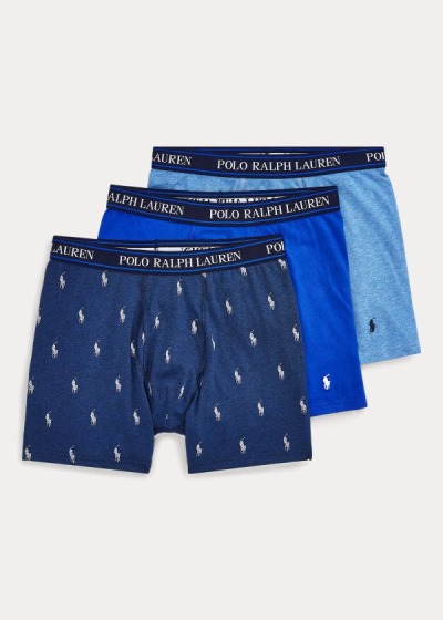 Men's Polo Ralph Lauren Stretch 3-Pack Briefs | 231476FXW